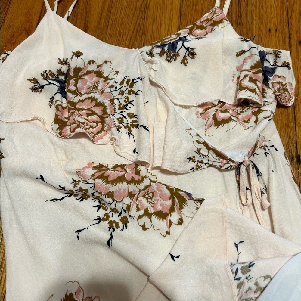 Bishop + Young Camila A-Line Floral Dress Size Large - Picture 10 of 13